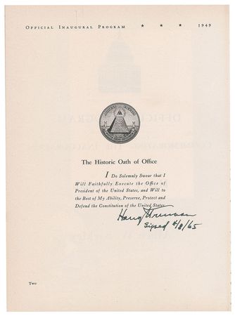 Lot #4096 Harry S. Truman Collection of (24) Signed Books - Image 4