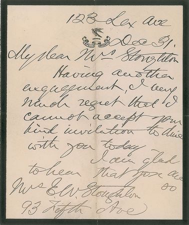 Lot #4063 Chester A. Arthur Autograph Letter Signed - Image 1