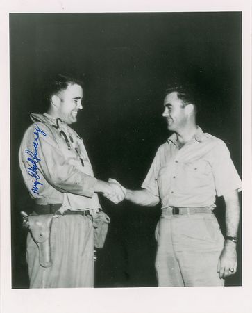 Lot #430 WWII: Tibbets and Sweeney Signed Photographs - Image 2