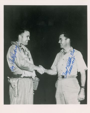 Lot #430 WWII: Tibbets and Sweeney Signed Photographs - Image 3