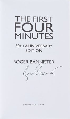 Lot #895 Roger Bannister - Image 1