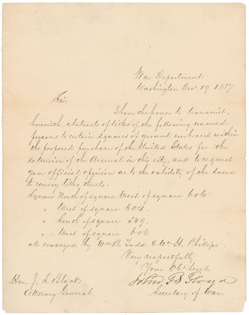 Lot #365 John B. Floyd - Image 1