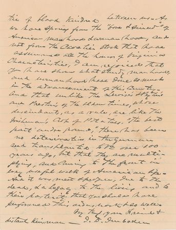 Lot #383 John D. Imboden Handwritten Letter Signed - Image 2
