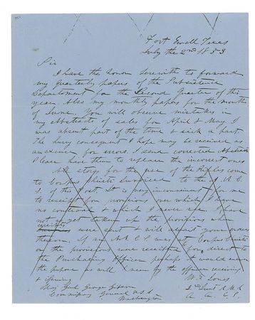 Lot #304 William E. 'Grumble' Jones - Image 1