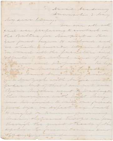 Lot #406 Christopher Raymond Perry Rodgers Handwritten Letter Signed - Image 1