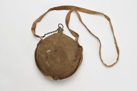 Lot #384  Indian Wars Era US Model 1858 Smooth-Side Canteen (Connecticut State Militia) - Image 2