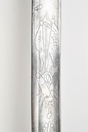 Lot #324 Civil War US Model 1850 Staff & Field Officer's Sword by Ruddick of Boston Sword - Image 5