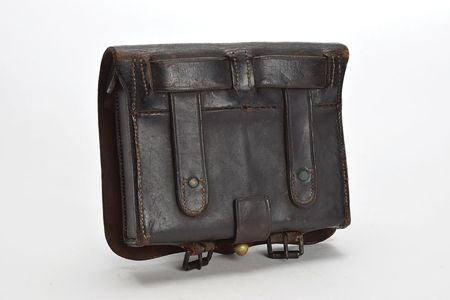 Lot #352 Civil War US 1st 1864 Pattern .58 Caliber Cartridge Box Cartridge Box - Image 2