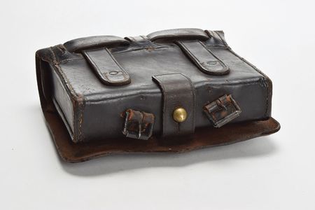 Lot #352 Civil War US 1st 1864 Pattern .58 Caliber Cartridge Box Cartridge Box - Image 3