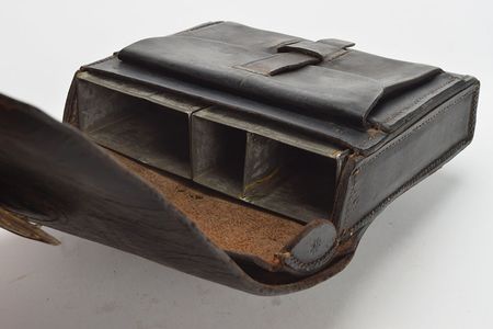 Lot #352 Civil War US 1st 1864 Pattern .58 Caliber Cartridge Box Cartridge Box - Image 6