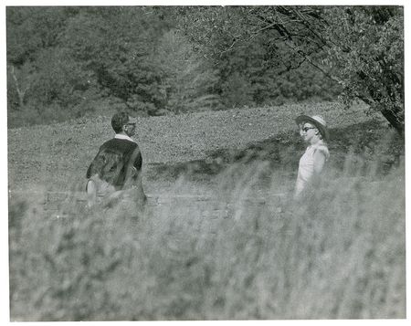 Lot #831 Marilyn Monroe and Arthur Miller Photograph - Image 1