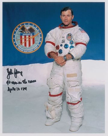 Lot #538 John Young Signed Photograph - Image 1
