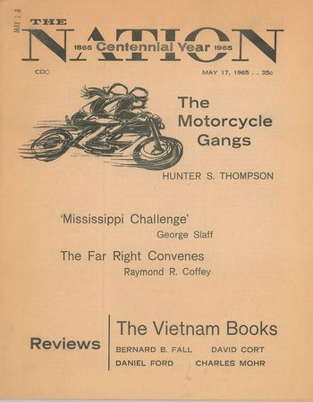 Lot #629 Hunter S. Thompson: Issue of 'The Nation' - Image 1