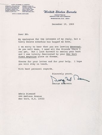 Lot #183 Robert Oppenheimer: The 'father of the atomic bomb' writes to the editor of Newsweek - Image 2