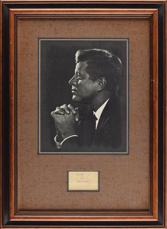Lot #55 John F. Kennedy Signature - Image 2