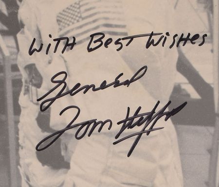 Lot #532 Tom Stafford Signed Photograph - Image 2