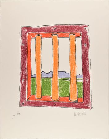 Lot #161 Nelson Mandela Lithograph - Image 1