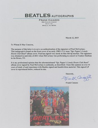 Lot #655 Beatles: Paul McCartney Album - Image 2