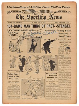 Lot #936 Mickey Mantle - Image 1