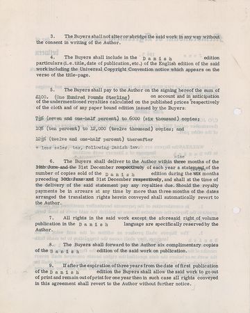 Lot #651 Beatles: John Lennon: Lennon greenlights the Danish publication of 'In His Own Write' - Image 3