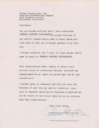 Lot #649 Beatles: Brian Epstein Signed Document - Image 1