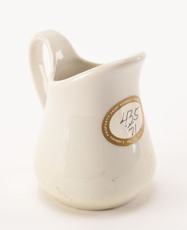 Lot #115 John F. Kennedy Creamer Pitcher - Image 1