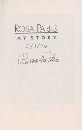 Lot #261 Rosa Parks Book - Image 1