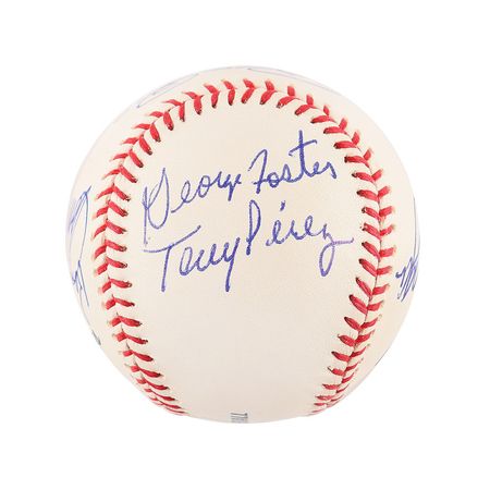 Lot #904 Cincinnati Reds: Big Red Machine Baseball - Image 5