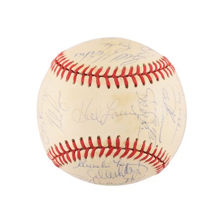 Lot #925 Houston Astros: 1986 Baseball - Image 1
