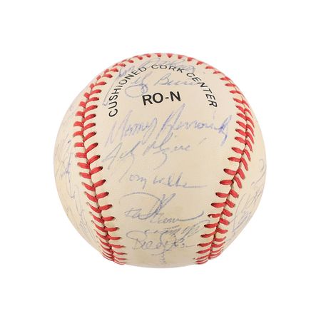 Lot #925 Houston Astros: 1986 Baseball - Image 3