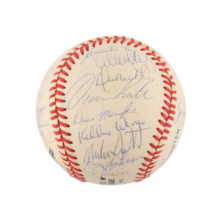 Lot #925 Houston Astros: 1986 Baseball - Image 5
