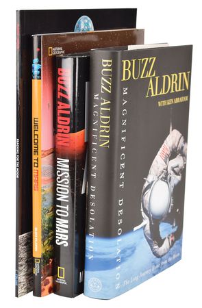 Lot #468 Buzz Aldrin Books - Image 1