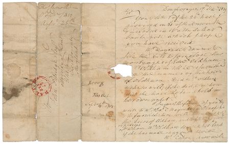 Lot #148 Charles Carroll of Carrollton Handwritten Letter Signed - Image 1