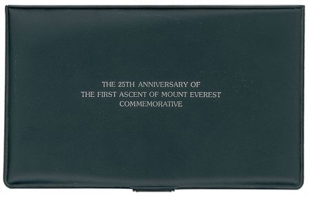 Lot #237 Edmund Hillary and Tenzing Norgay Commemorative Cover - Image 2