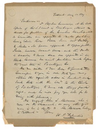 Lot #601 Samuel Francis Smith Signed Quote - Image 2