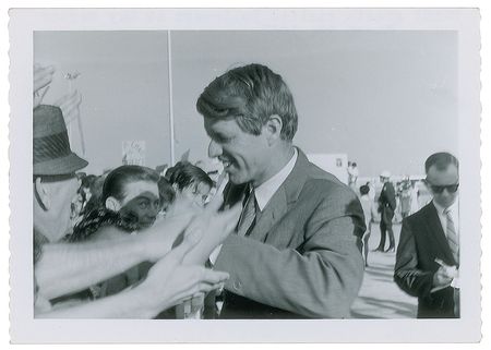 Lot #246 Robert F. Kennedy Signed Photograph and Candids - Image 1