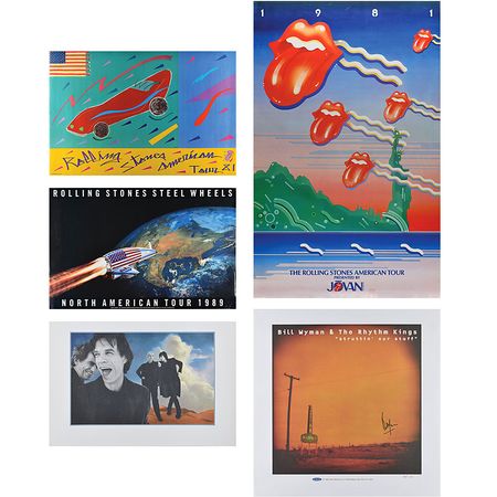 Lot #742 Rolling Stones Posters - Image 1