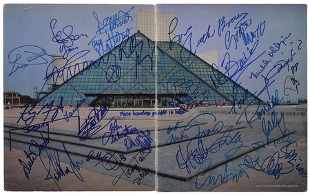 Lot #737 Rock and Roll Hall of Fame Program - Image 1