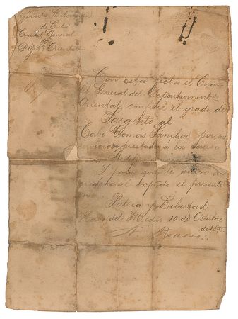 Lot #377 Antonio Maceo Grajales - Image 1