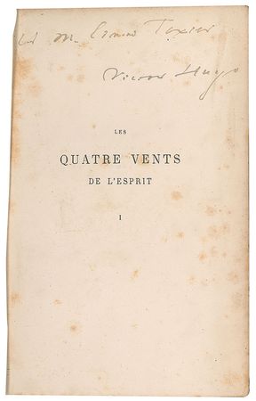 Lot #593 Victor Hugo Book - Image 1