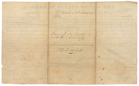 Lot #4 Andrew Jackson Signed Document - Image 2