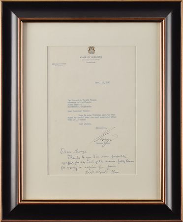 Lot #60 Ronald Reagan: 