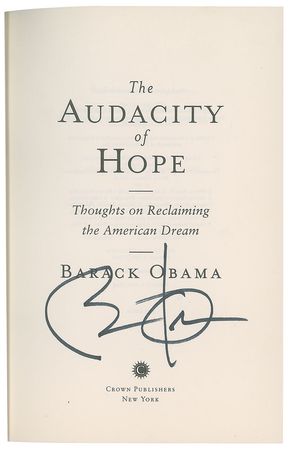 Lot #128 Barack Obama Book - Image 1