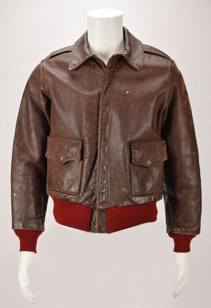 Lot #327 WWII: Harry Larson's B-17 'Mission Belle' 885th Bomb Squadron A-2 Jacket and Uniform Group Lot: The 15th Air Force jacket and tunic of a special ops navigator - Image 5