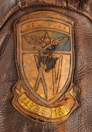 Lot #325 WWII: Lyle V. Carr's B-24 Liberator 718th Bomb Squadron A-2 Flight Jacket Flight Jacket - Image 4