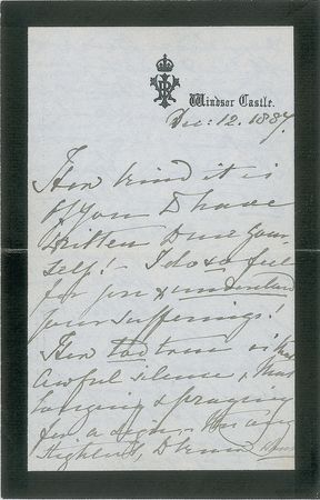 Lot #201 Queen Victoria: Comforting the minister who baptized Princess Victoria Eugenie - Image 1