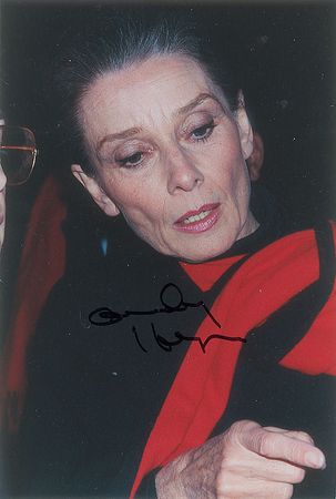 Lot #819 Audrey Hepburn Signed Photograph - Image 1
