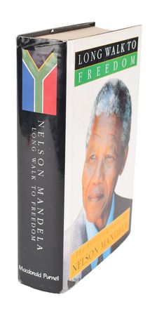 Lot #163 Nelson Mandela: Inscribed to a pilot on the first anniversary of his inauguration - Image 2