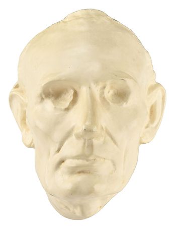 Lot #121 Abraham Lincoln Life Mask - Image 1