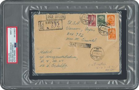 Lot #210 Lee Harvey Oswald Envelope - Image 1